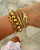 Gouden armparty bolletjes