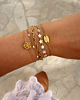 Gouden armparty pastel