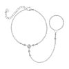 Hand chain luxe steentjes