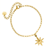 Armband met ster goudkleurig