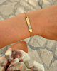 Bar armband vingerafdruk