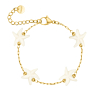 Armband zeester goudkleurig
