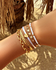 Armparty goud en wit