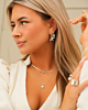 zilveren sieraden look
