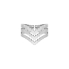 Dots ring zilver