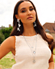 Zilveren sieraden look
