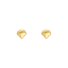 Stud oorbellen mermaid goudkleurig