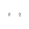 Stud oorbellen schildpad