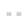 Stud oorbellen krab