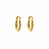 Oorringetjes met Twist Small Goud