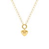 Ketting met hartje graveren goud