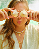 Gouden necklaceparty zomer