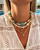 Gouden necklaceparty zomer