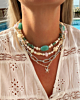 Zilveren necklaceparty zomer