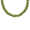 Trendy kralen ketting groen