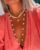 Necklaceparty met zeesterren goud