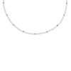 Witte kralen ketting