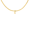 Letter ketting musthave goud