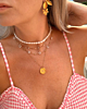 Necklaceparty met roze details