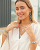 Zilveren sieraden look