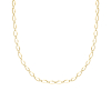 Lange chain ketting goudkleurig