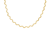 Ketting wave kleur goud