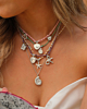 zilveren touwtjes necklace layer