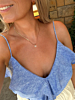 Gouden letter ketting om hals