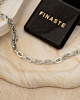 Zilveren chain ketting