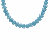 Hartjes ketting blauw
