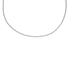 Minimalistische ketting met twist