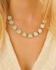 schelpen ketting zilver