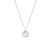 Ketting parelmoer zilverkleurig