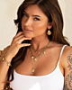 gouden sieraden look