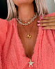 Gouden necklaceparty zomer