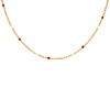 Ketting dots mix goudkleurig