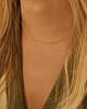 Gouden dunne chain ketting