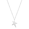 Ster ketting zilver