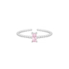 Influencer ring glam roze