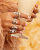 zilveren ringen combinatie