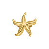 gouden zeester ring