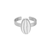 Verstelbare ring met schelp