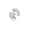 Platte teardrop ring