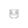 Ring triple zilver