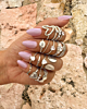 zilveren ringen combinatie