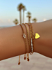 Armband sparkle marquise goldplated