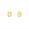 Vintage stud oorbellen goud