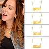 Trendy kettingen om de hals voor een mooie look