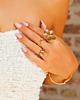 gouden zomerse ringparty