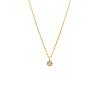 Ketting sparkle stone goud kleurig